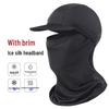Ice Silk Cooling Visor: Sun Protection and Breathable Face Mask for Outdoor Cycling and Running