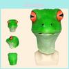 Maschera di Rana in Lattice di Halloween e Natale per il Massimo Divertimento Cosplay