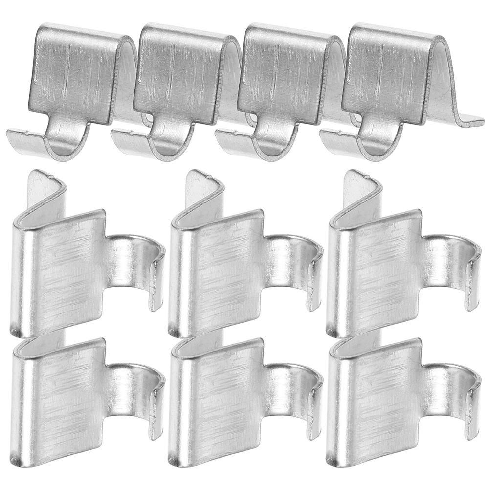 10pcs Shelf Supports for Iron Cabinets Heavy Duty Metal Shelf Clips Suitable for Kitchen Cabinets Shelving Hardware