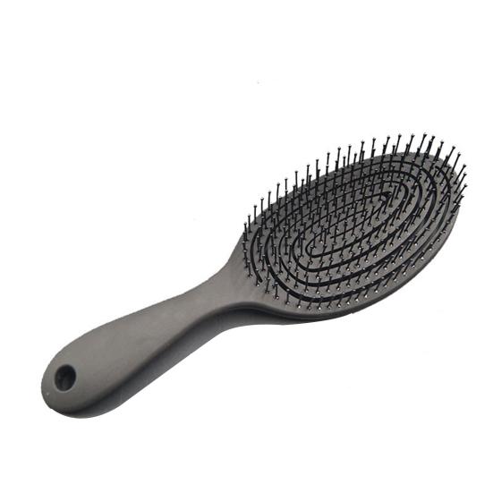 

Многофункциональный массажный инструмент с полой дугой, разглаживающая расческа, расческа для распутывания волос чёрный