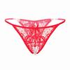 Open Panties Female Interest Temptation Lace Low Waist Ultra-thin Transparent Mesh Sexy Hot Women's Thong Open Crotch