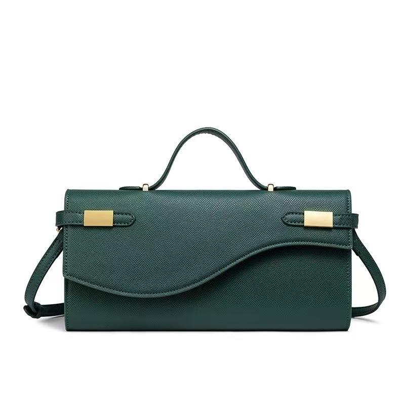 Yeni 2025 Palmiye Baskılı Mini Kelly El Çantası & Kadınlar İçin Askılı Çanta