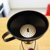 Steel Kitchen Funnel For Jars And Bottles + Strainer