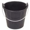 Mason's Bucket - French - 13 Liters - Rubber - Synthetic - Handle 6.3 Mm