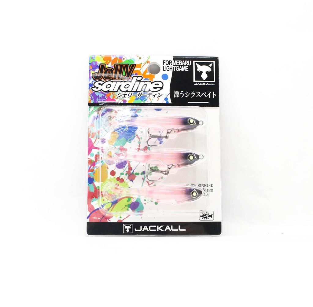 Jackall Jelly Sardine 54mm Sinking Lure Pinky Jelly Glow (1372)