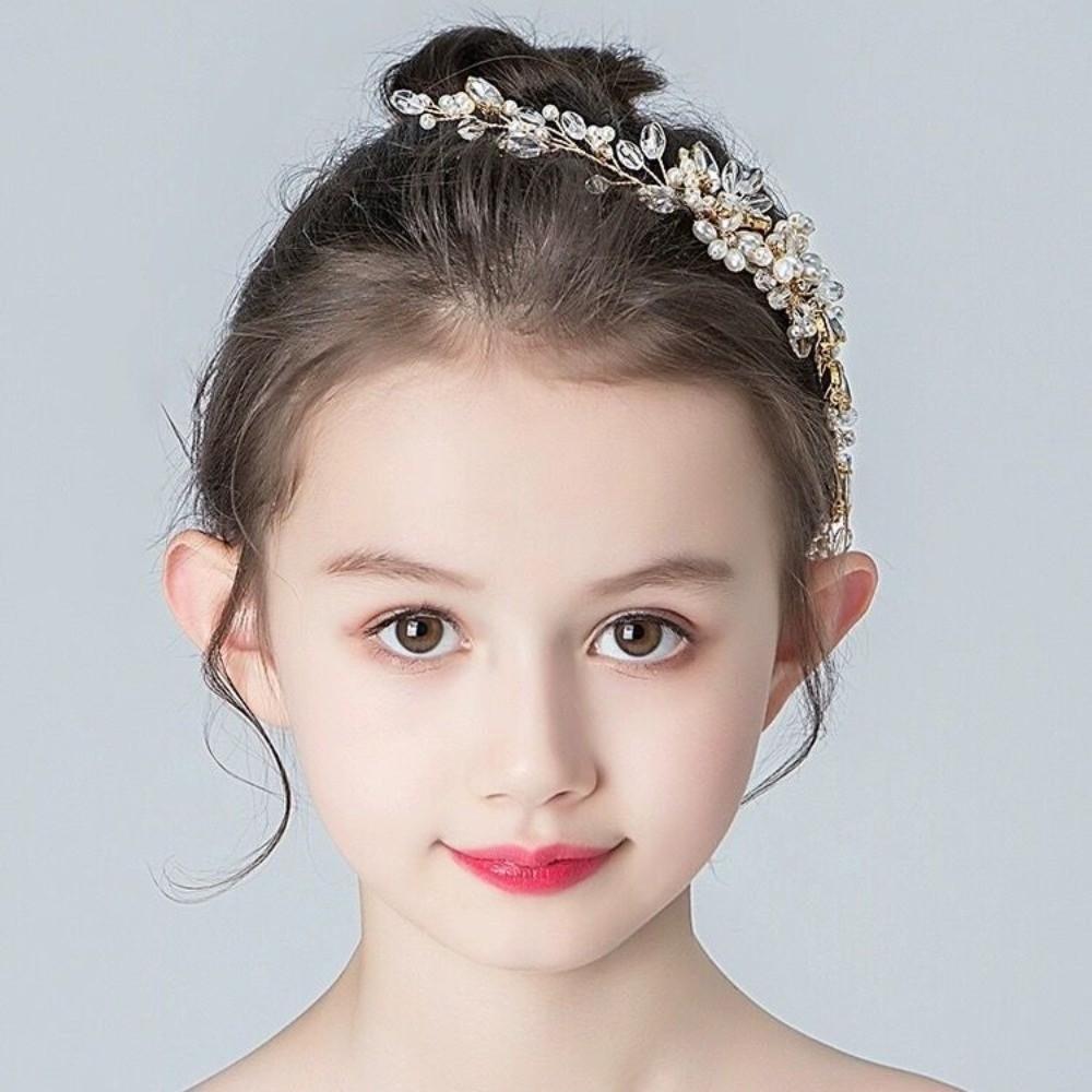 Luxury Pearl Hair Combs Sparkling Toothed Insert Comb Rhinestone Hairpin  Wedding Ceremony