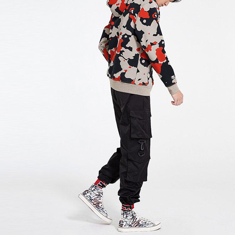 Li Ning Basketball Series Pullover Hoodie Men Hoodies Black Gray Red AWDQ057-2