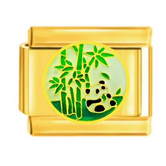 Gold Cartoon Character Titanium Steel Elastic Bracelet