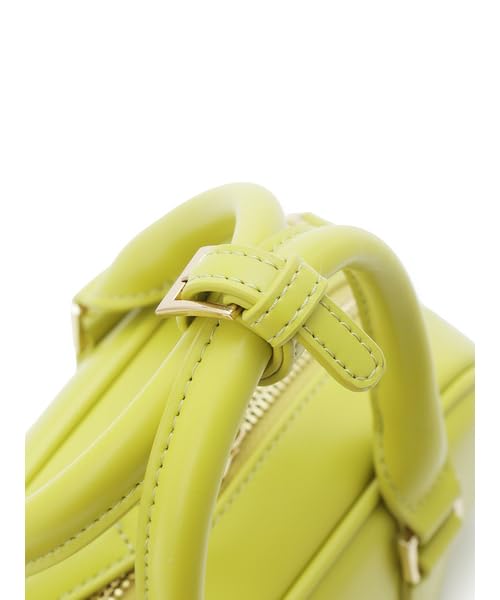 FRAY Round Mini Boston Bag FWGB254348 YEL I.D. Women's