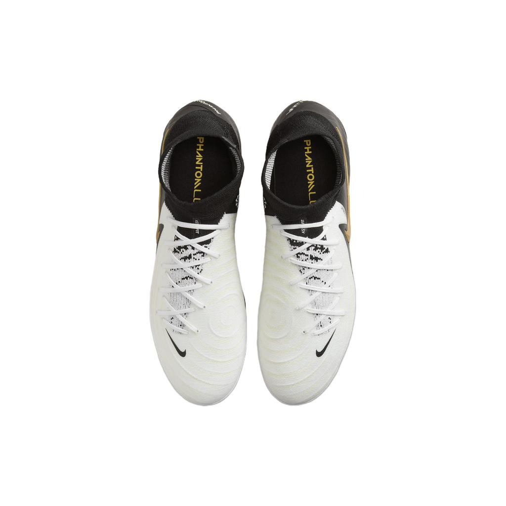 Nike Phantom Luna 2 Pro Fg 'White Black Metallic Gold Coin' FJ2575-100