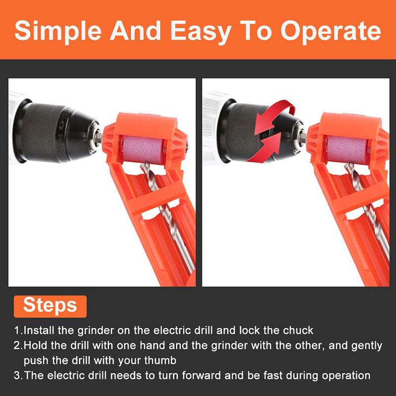 Corundum Grinding Wheel Drill Bit Sharpener Titanium Drill Powered Tool Parts