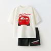 Kids Short Sleeve Clothes Sets Summer Cute Printed Tshirt + Shorts Fashion Children Clothes