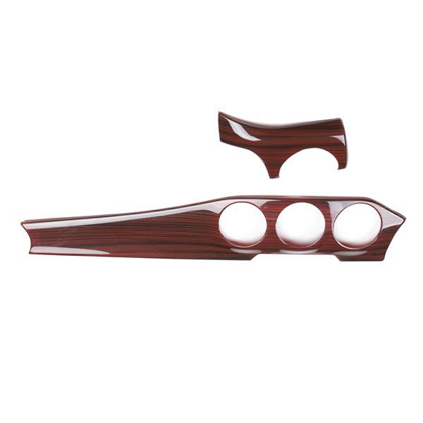 Dekorationslister för instrumentpanel för vänsterstyrd Mercedes-Benz CLA/GLA 200/220/260 (Set om 2)