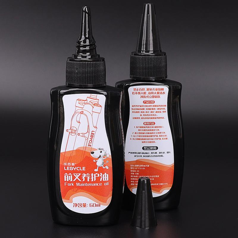 5-1PCS Mountain Bike Front Fork Shock Absorber Oil 60ml Corrosion Resistance Front And Rear Shock Absorber Oil Lubricating Oil