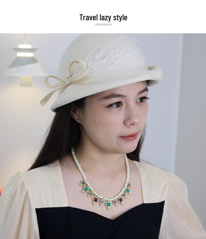 Pre-Owned High-End Gold-Plated Crystal Butterfly & Imitation Pearl Choker Necklace