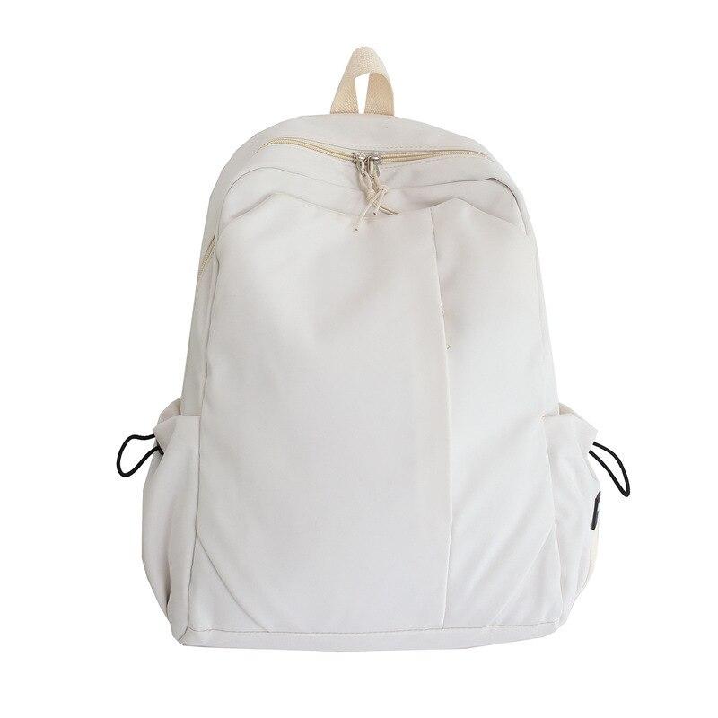 Buy Women's Backpacks Solid Color Student School Bags for Women Teen