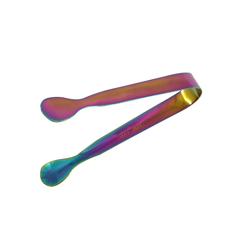 Kitchen Utensils, Barbecue Clip, Ice Tongs Tool, Bread Food Clip, Cube Sugar Ice Tongs, Multicolor Stainless Steel Clip