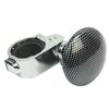 Cars Auto Parts Auxiliary Wheel Knob Control Car Ball Booster Steering Stylish Fiber Carbon
