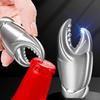 Beer Opener Crab Claw Shape Lid Remover Stainless Steel Manual Bottle Lid Opener For Beverage Wine Juice Kitchen Bar Restaurant