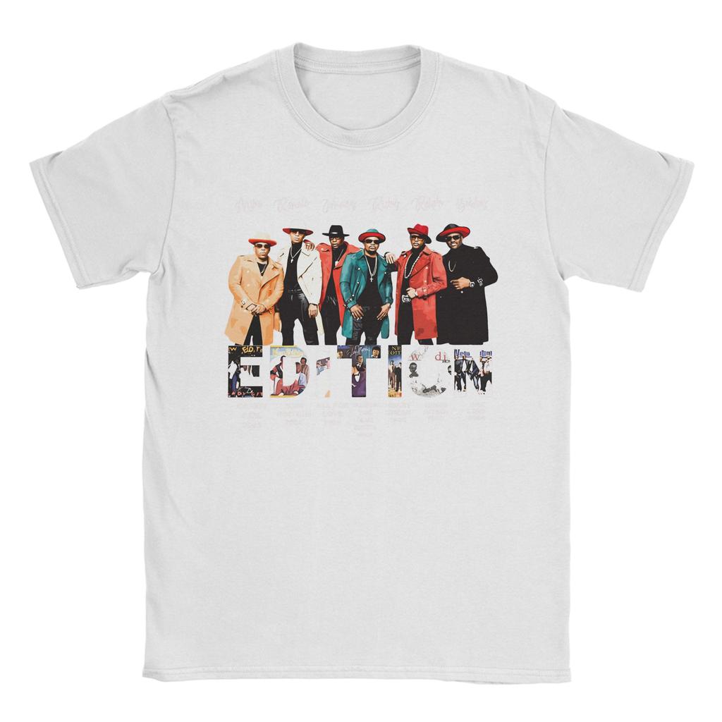 New Edition Way Tour 2026 Vintage RB Concert Graphic Printed T Shirt Men Women  Cotton  Tee Shirt Clothing