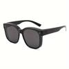 Polarized Anti-Glare Fashion Glasses for Men and Women  Fashionable Fit Over Glasses for Driving Beach and Travel