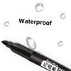 6PCs/Set Permanent Marker Pen Fine Point Waterproof Markers Thin Nib Crude Nib Black Blue Red Ink 1.5mm Fine Color Marker Pens