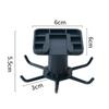 360 Degree  Rotating Utensil Rack Hook Holder Wall Kitchen Tool Storage Holders for Bathroom Cabinet Hanging Organizer