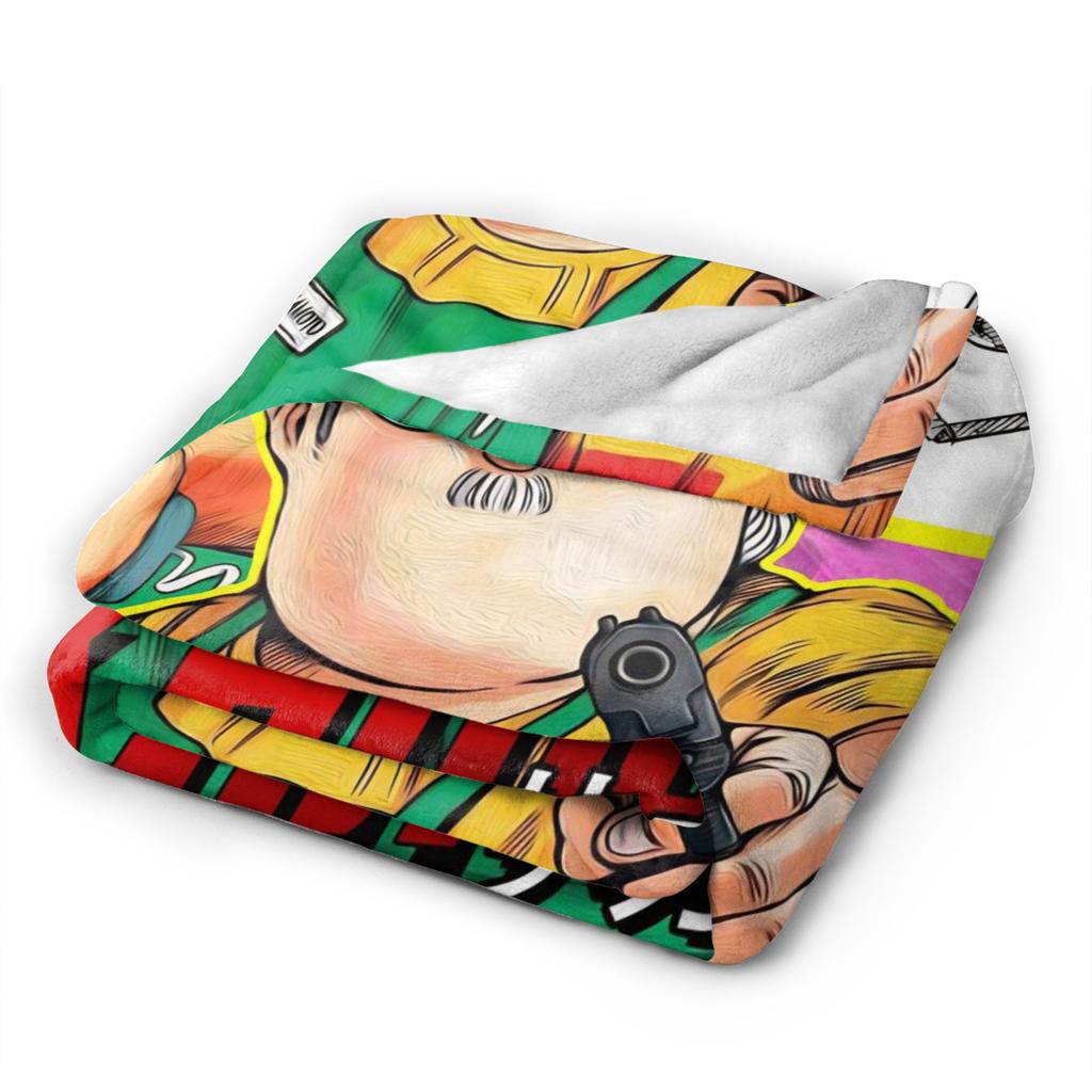 SAKAMOTO DAYS Blanket Camping Flannel Throw Blanket For Living Room Soft Customized Quality Bedspread Gift Idea