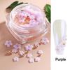 Flower Nail Part Camellia 3D Rose Nail Charm Aurora Rhinestones Flatback Gems Stones Decor Nail Art Manicure