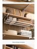 Retractable Layered Shoe Rack - Household Folding Storage for Hallway