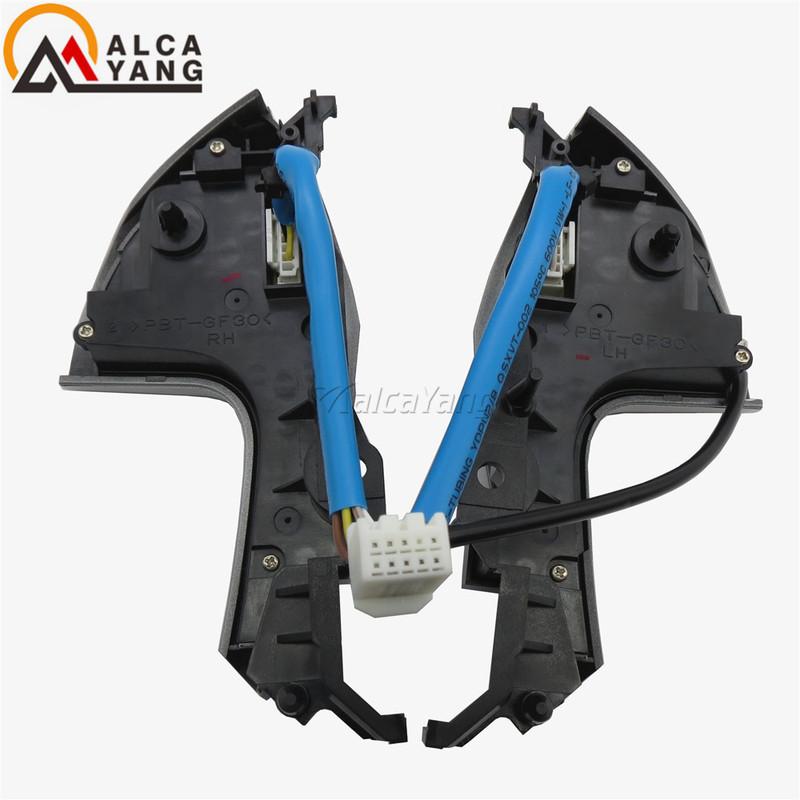 UV Silver / gold color Steering Wheel Audio Control Button With Bluetooth 84250-06180 For Toyota Camry