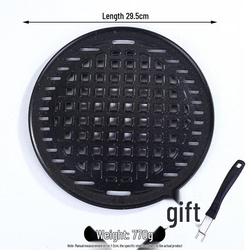 Wuhe Корейская сковорода-гриль для барбекю из алюминиевого сплава с антипригарным покрытием