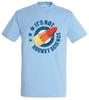 Raketen-Eis II T-Shirt Creme Mann Astronaut Weltraum Spaß