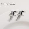 Retro Gothic Crescent Moon & Star Design Earrings For Women