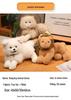 Realistic Cat & Dog Plush Animal Figurines: Cute, Soothing, and Interactive Toys