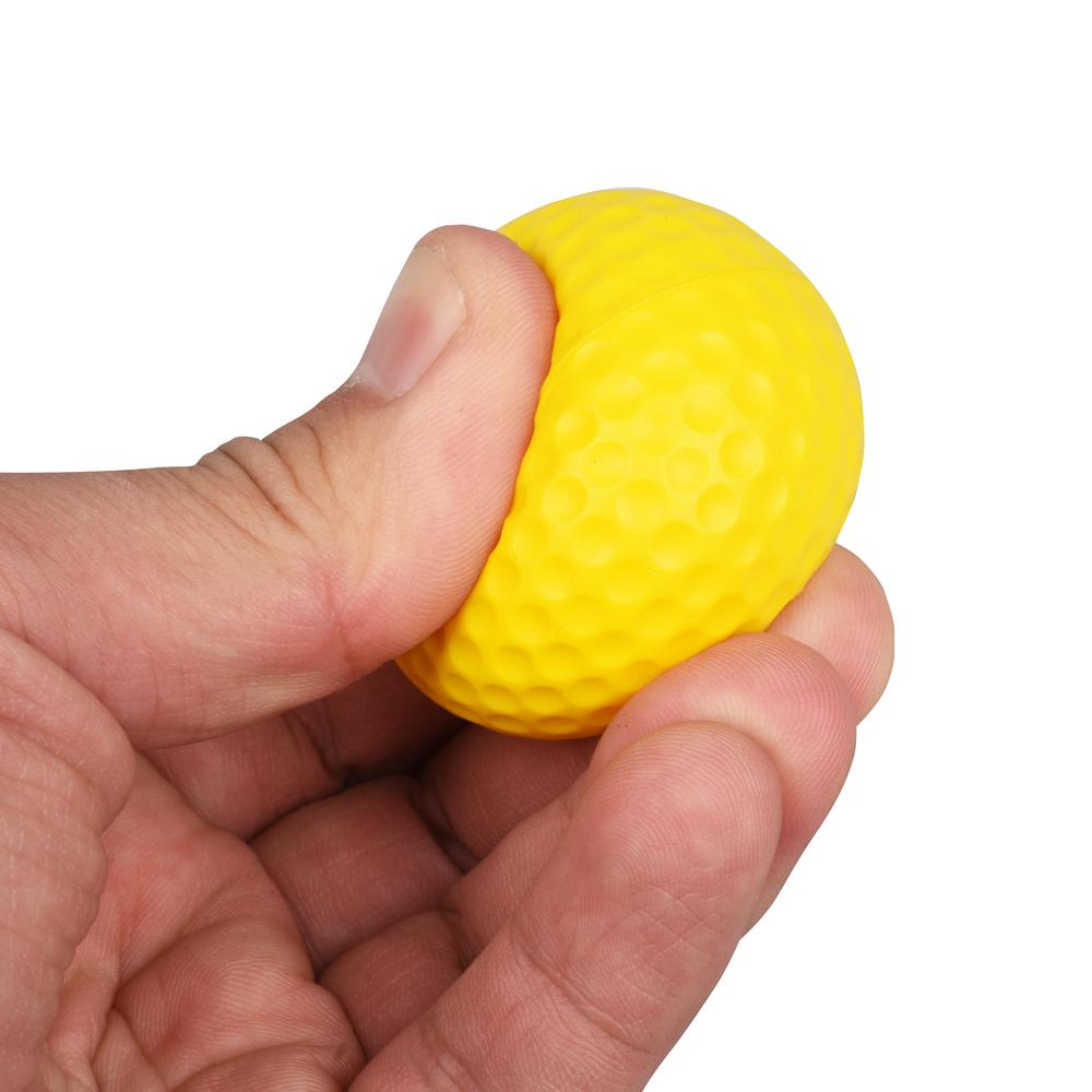 10pcs Golf Balls Light Indoor Outdoor Training Practice Golf Sports Sponge Elastic PU Foam Balls