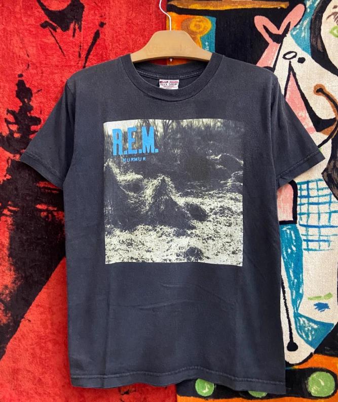 Vintage 90s REM 1983 Murmur Album Promo T Shirt New XL