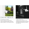 Solar-Powered Wireless Outdoor Camera with UBOX Mobile Remote Viewing