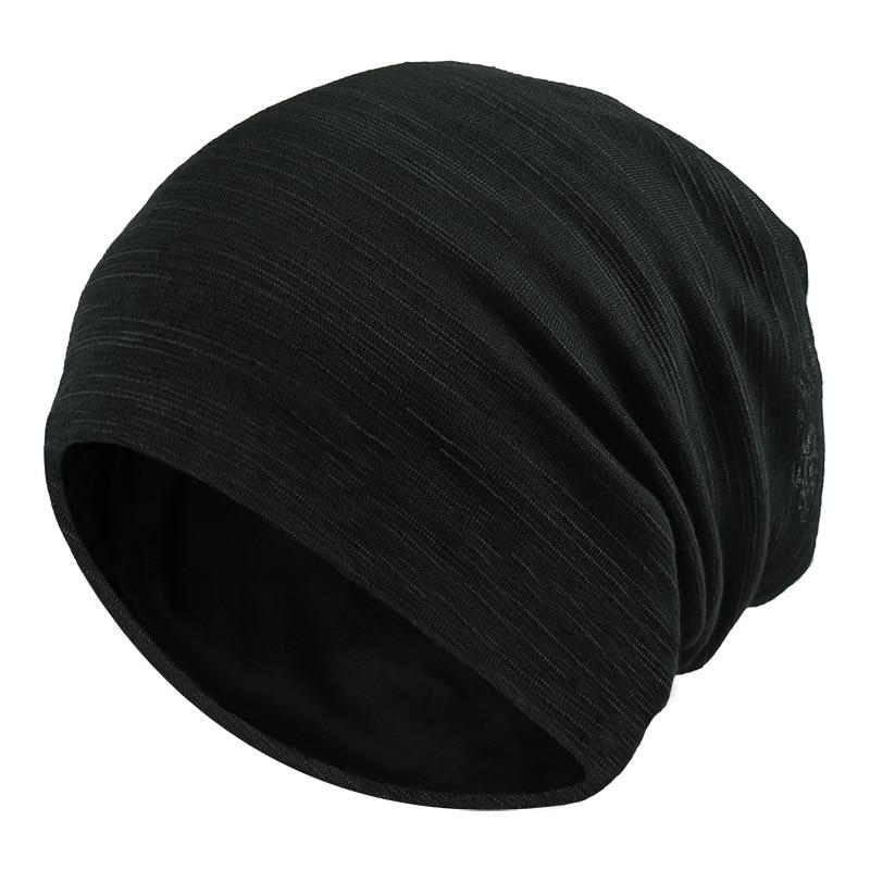 Unisex Men Women Solid Color Beanies Hedging Cap Knit Knitted Cotton  Fabric Oversize Hip-hop Caps Bonnet Hat