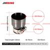 BMW M3/M4 Black Stainless Steel High-Performance Dual Outlet Exhaust Muffler Tailpipe