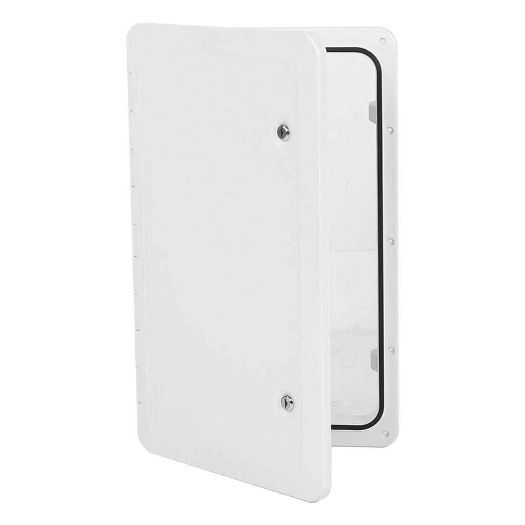 Camper Hatch 574x360mm 180° Open with Lock/2‑Key Waterproof External Electric Supply for Ship Wareho