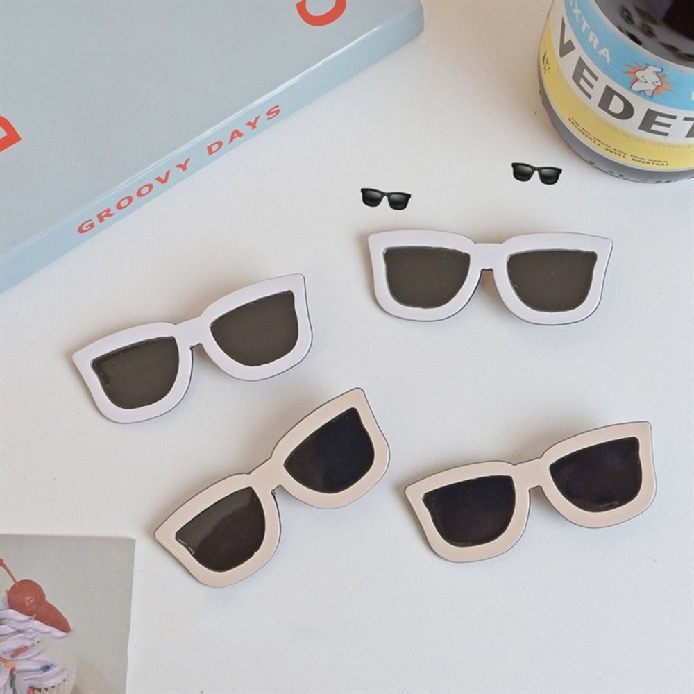 

Headdress Female Barrettes Women Hair Accessories Korean Style Hair Clip Sunglasses Hairpin кофейный