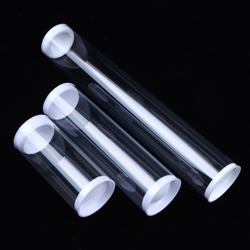 Transparent Badminton Ball Holder Compact Versatile Acrylic Shuttlecock Storage Tube Organizer For Sports Supplies