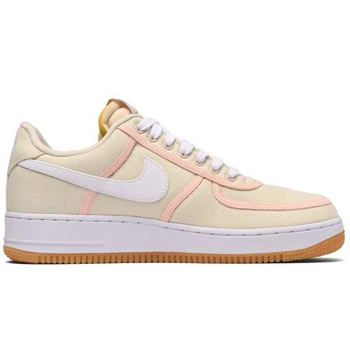 Nike Air Force 1 '07 Low Premium 'Light Cream Gum' (Unisex) Light Cream / White / Crimson Tint Skate Shoes CI9349 200