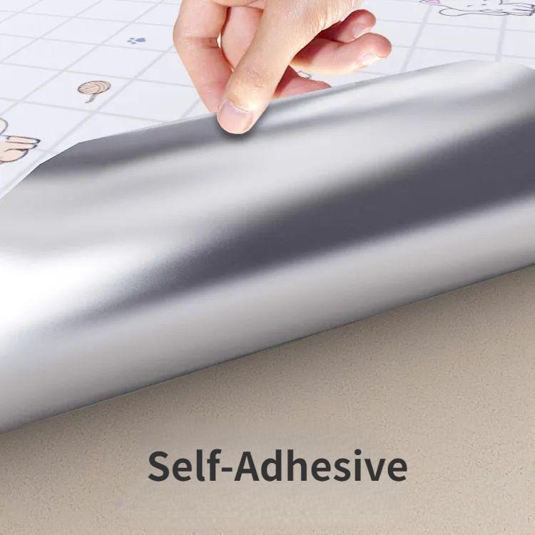 Wall Adhesive Wallpaper for Kitchen Marble Pattern Oil-proof Stickers Kitchen Stove PVC Wallpaper Home Decor Waterproof Film