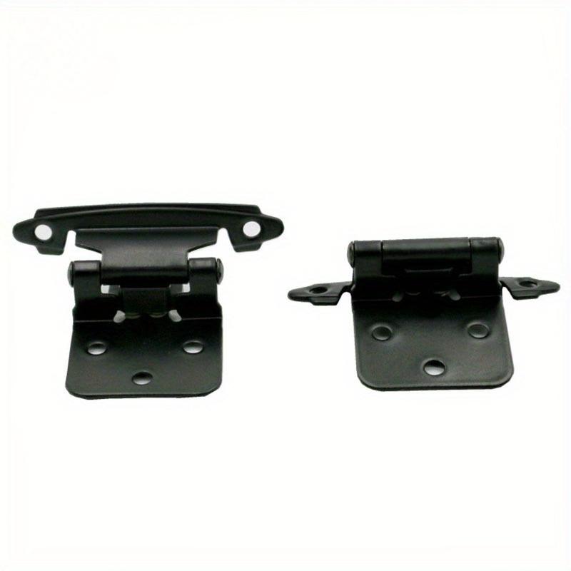 10pcs Hardware Self-closing Cabinet Hinges Long-lasting Cabinet Hinges Semi-concealed Cabinet Hinges Set Rolled Steel Kitche