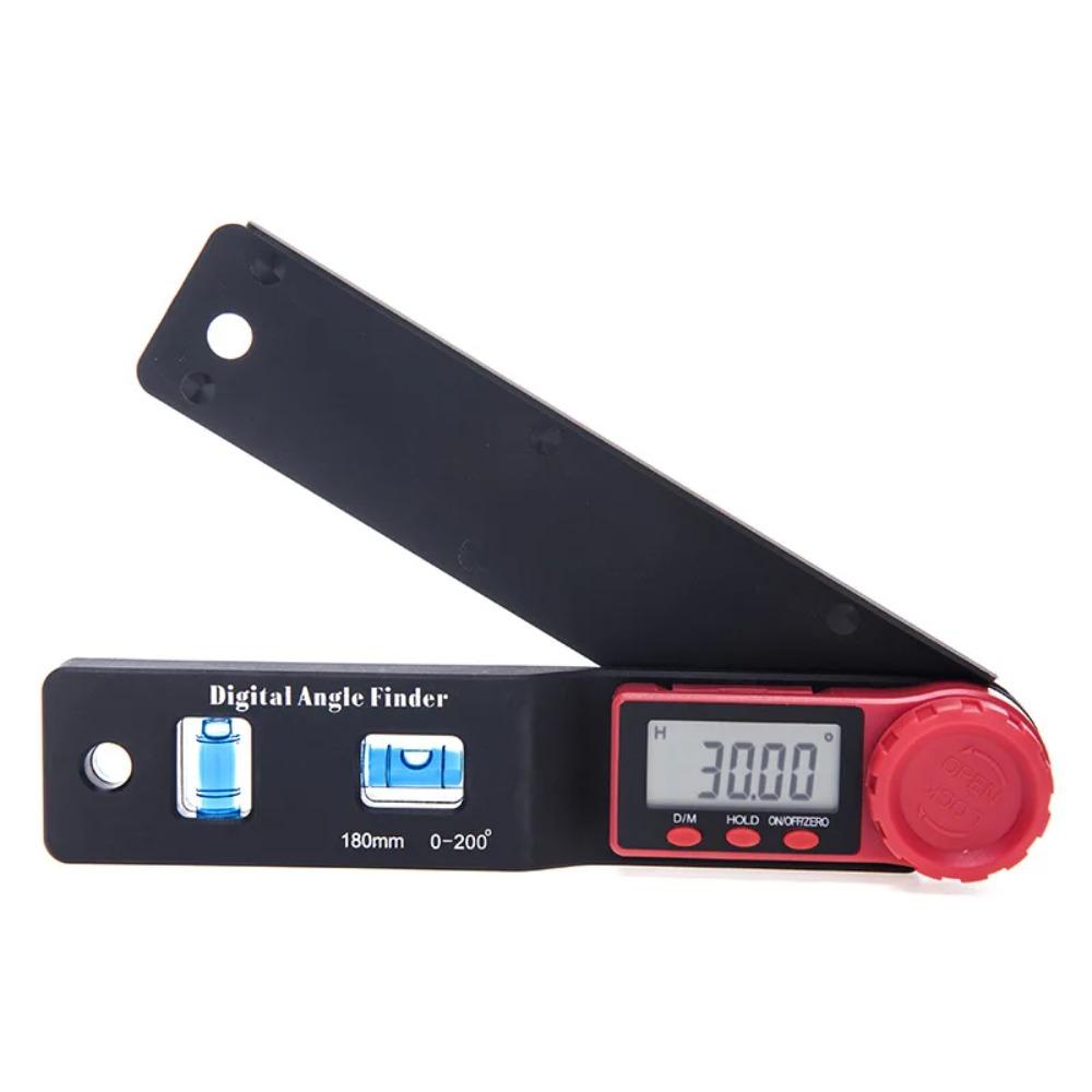 Goniometer Electronic Conveyor Meter Digital Angle Measuring Tool Multiangle Ruler Carpentry Tools Angle Finder Meter blu