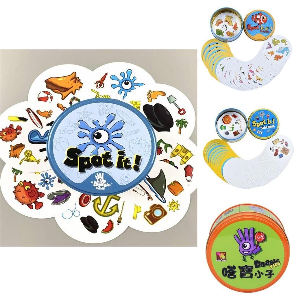 Colorful Dobble Spot It Cards For Kids And Adults Perfect For Parties And Travel
