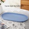 Yangge Multi-Purpose Oval Plastic Serving Tray