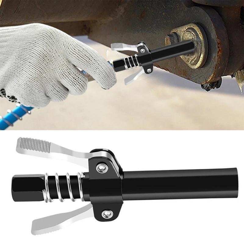 10000PSI Fettkupplung Schnellverschluss Fettdüse Ölinjektordüse Verriegelungszange Typ Fettwerkzeugspitzen